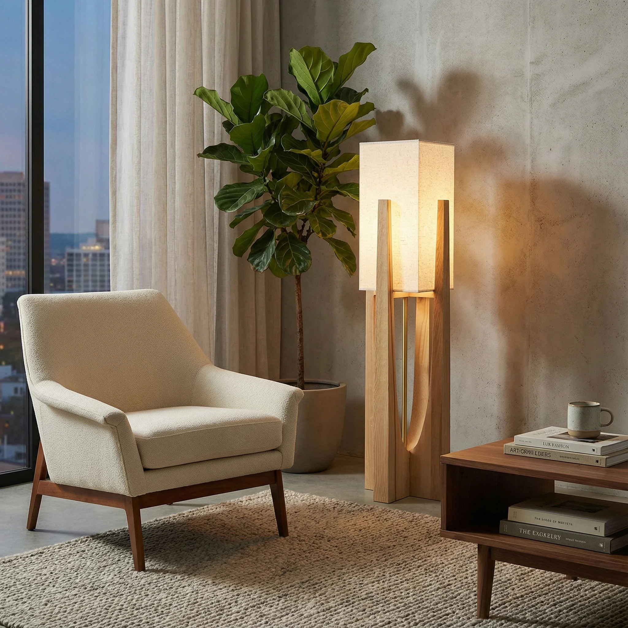 Ribe Floor Lamp – Scandinavian Minimalist Design – Bild 2