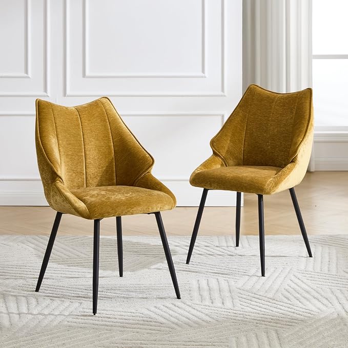 Skanör Mustard Dining Chair – Bild 3