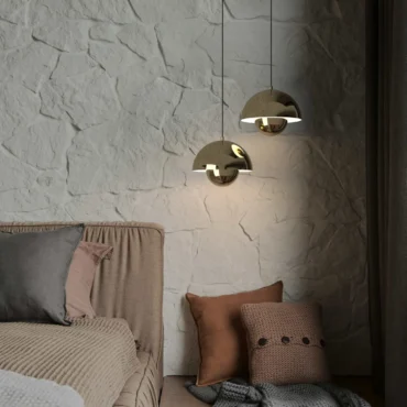 Helsinki Gold - Pendelleuchte im Vintage-Design