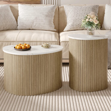 Sipora Couchtisch-Set - Skandinavisches Design