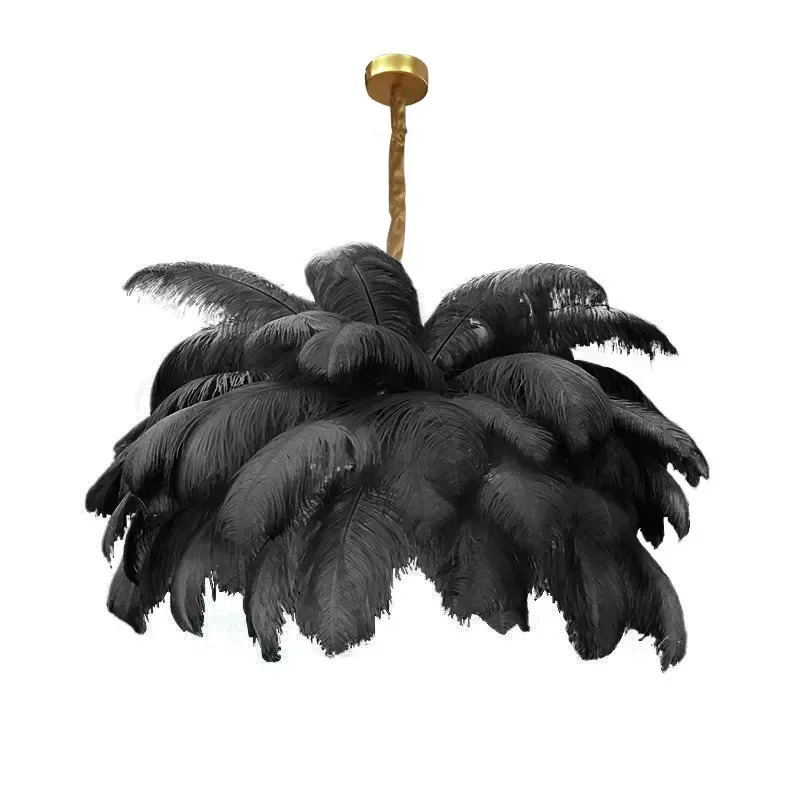 Uppsala Ceiling Lamp – Feather Pendant Light - Image 6