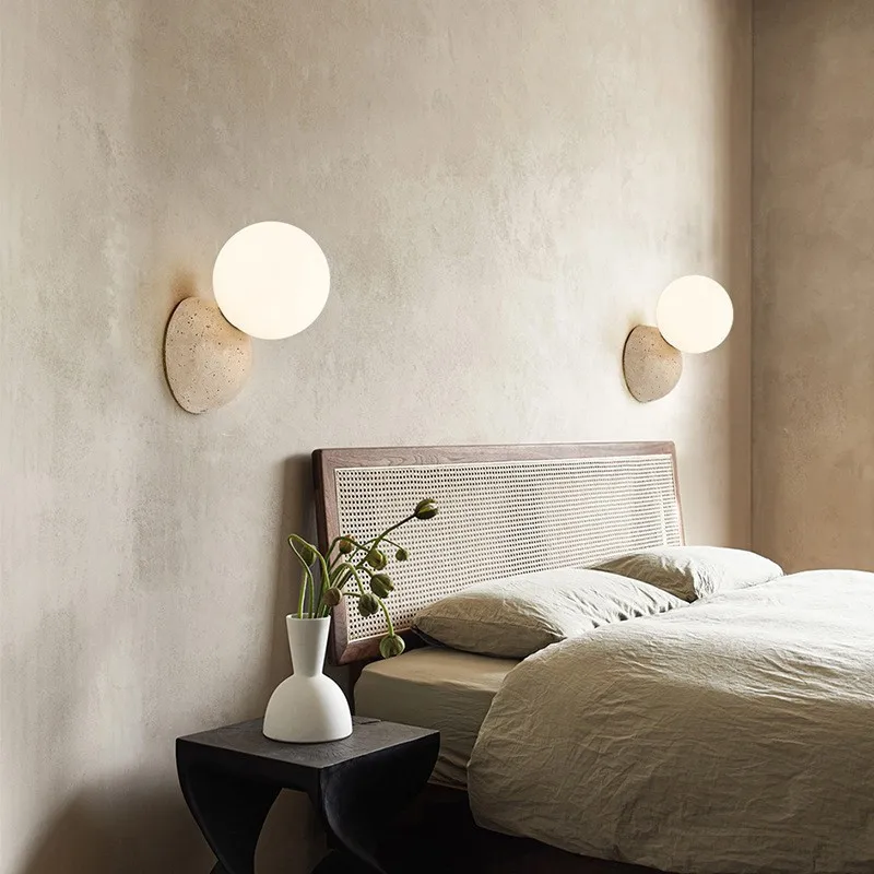 Forma – Travertine Wall Sconce – Bild 3