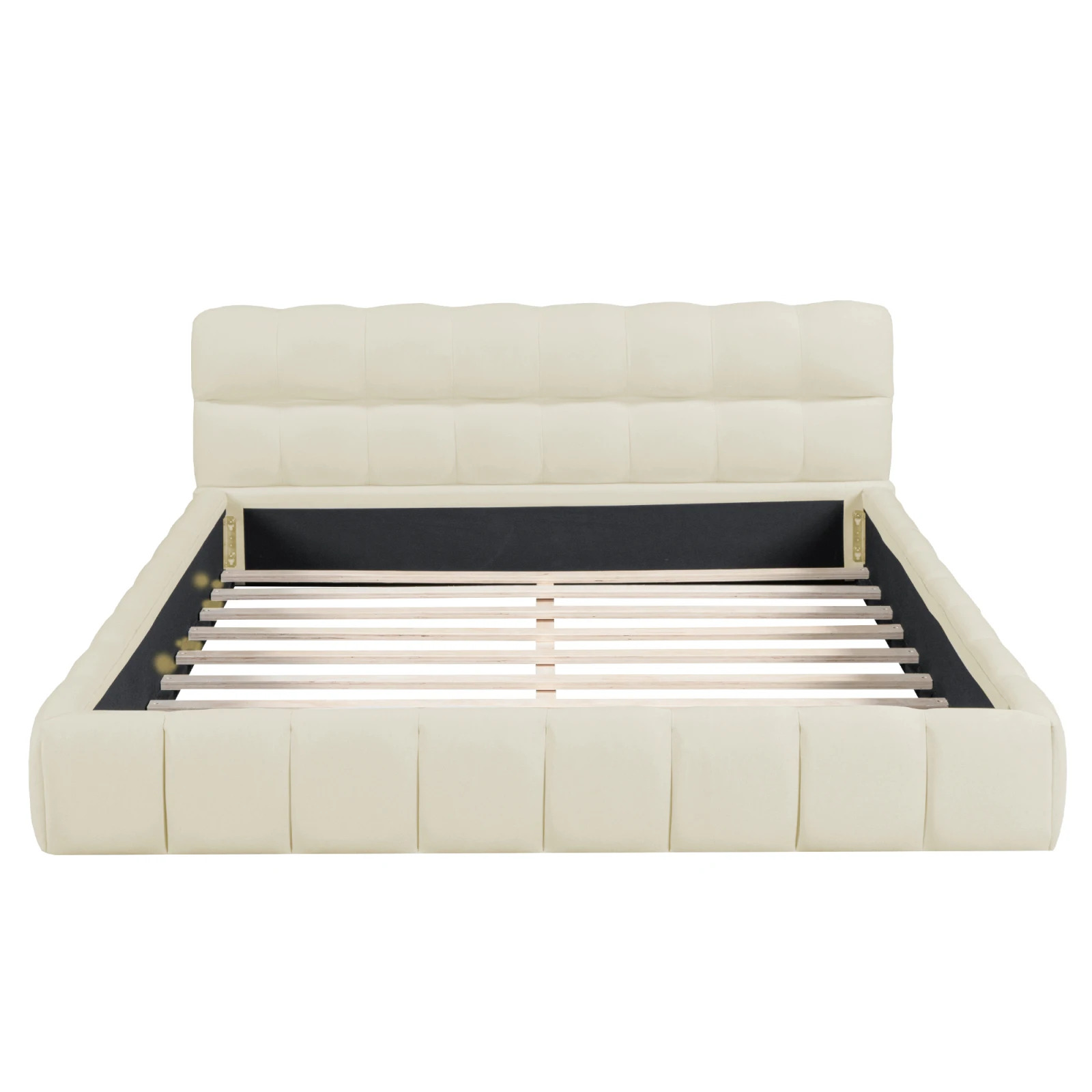 Holmestrand 140×200 cm Bed in Beige – Bild 4
