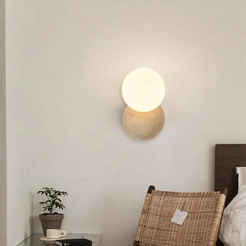 Forma – Travertine Wall Sconce – Bild 4