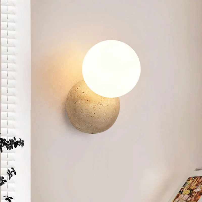 Forma – Travertine Wall Sconce – Bild 5